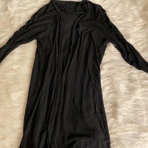 Black long Cardigan
